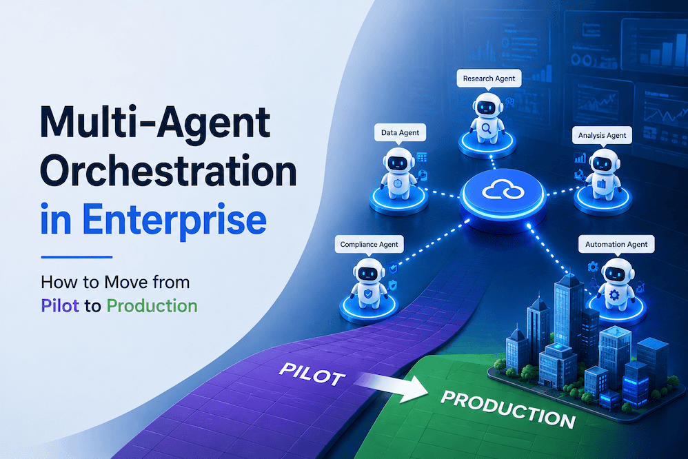 Multi-Agent Orchestration in Enterprise: How to Move from Pilot to Production